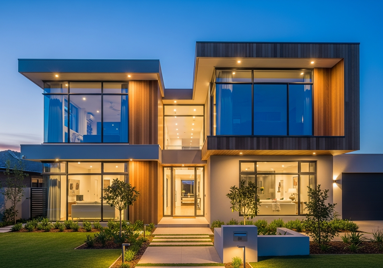 Kingsford — Contemporary two storey facade