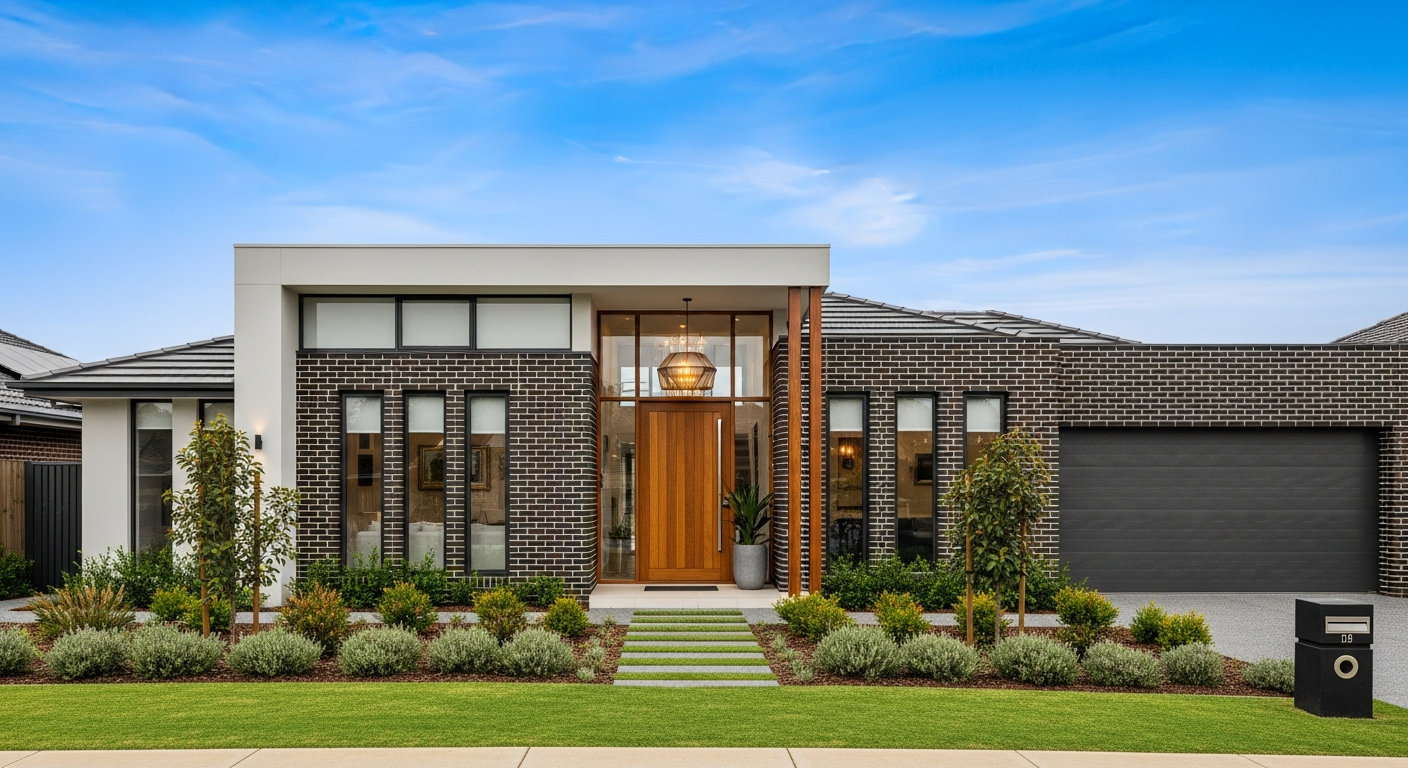 Beaumont — Modern Coastal single storey facade